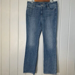 NYDJ Women's Size 14 Marilyn Straight Lift Tuck Denim Jeans‎ Heyburn Wash